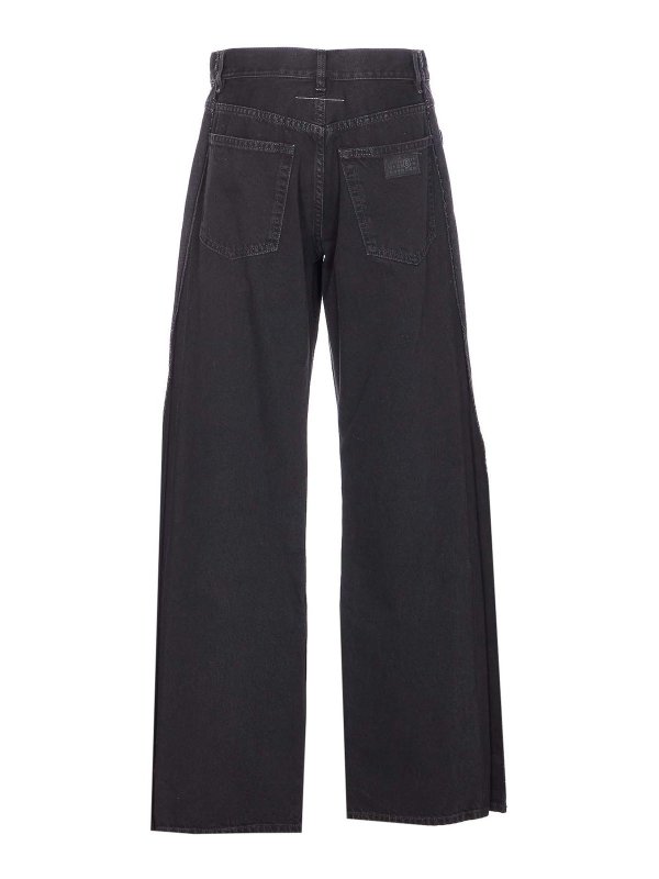 MM6 MAISON MARGIELA: Straight Leg Jeans online - Straight Leg Jeans - Schwarz