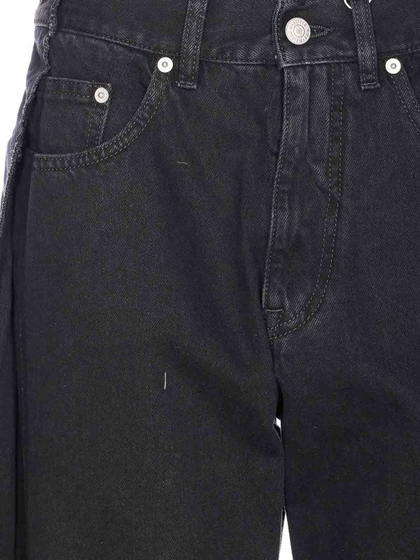 Straight Leg Jeans - Schwarz shop online: MM6 MAISON MARGIELA