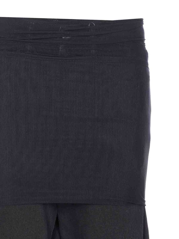 Jeans Acampanados - Negro shop online: MM6 MAISON MARGIELA