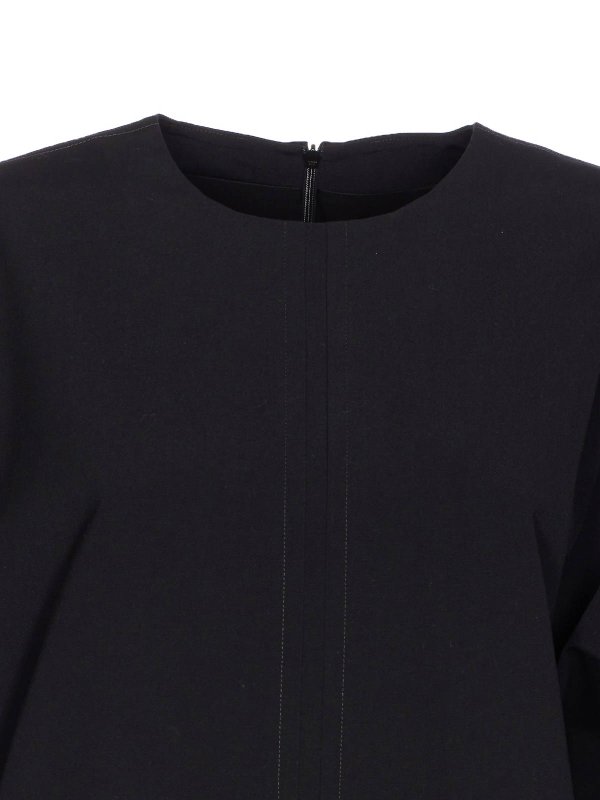 Rundhalspullover - Schwarz shop online: MM6 MAISON MARGIELA