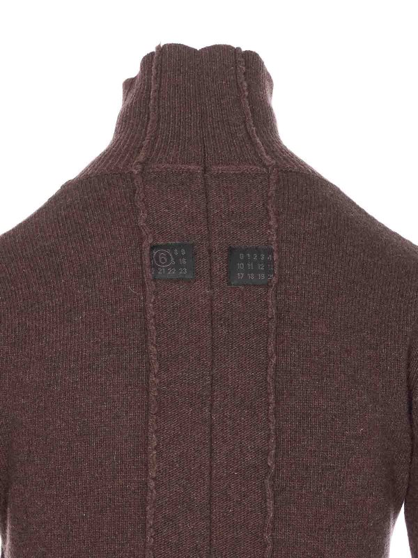 The Best Shops MM6 MAISON MARGIELA: Turtlenecks & Polo necks - Knitted Dress
