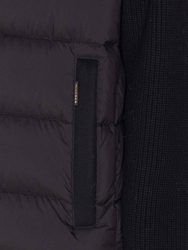 The Best Shops MOORER: padded jackets - Black Allori Down Jacket