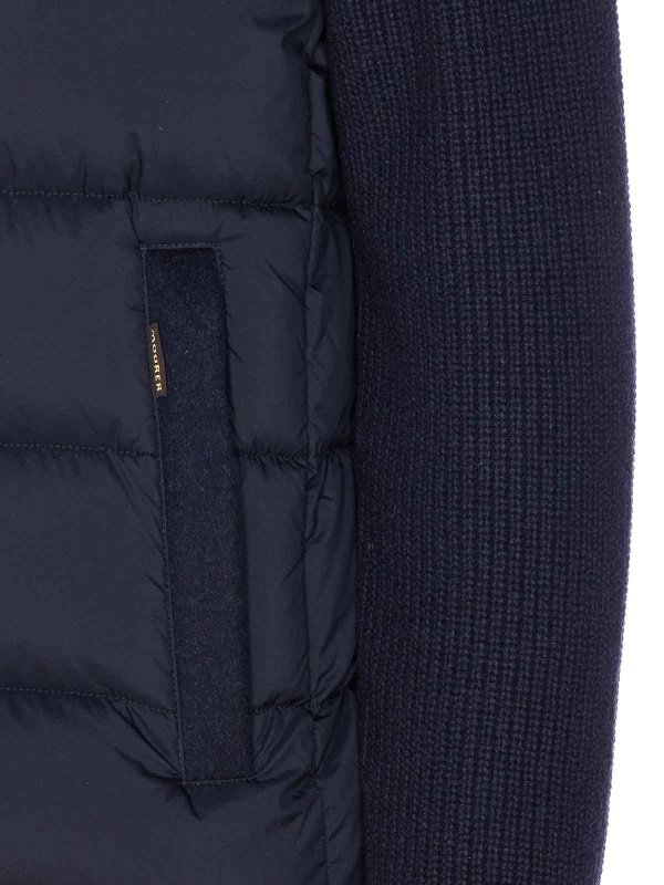 The Best Shops MOORER: padded jackets - Blue Allori Down Jacket
