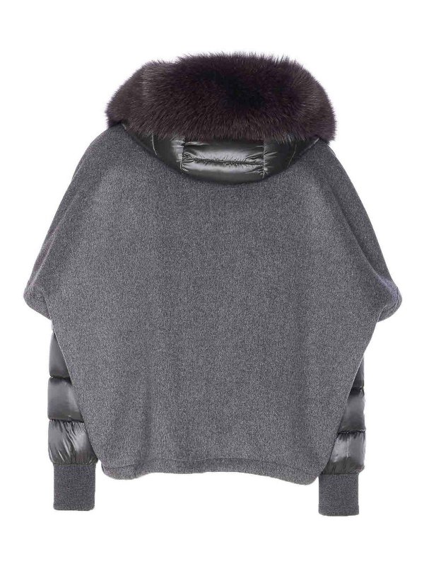 MOORER: Vestes-rembourrees online - Blouson Rembourré - Gris