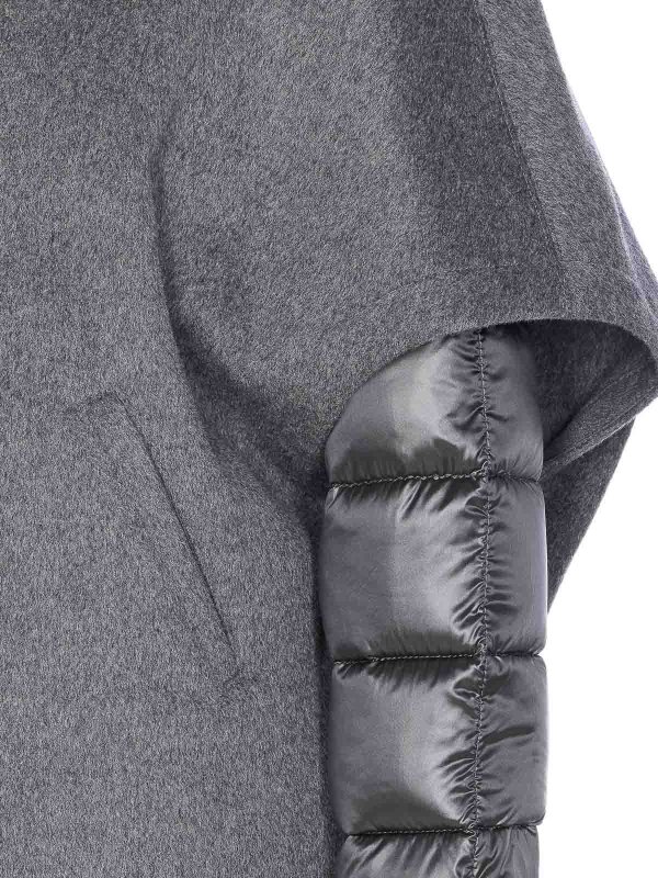 The Best Shops MOORER: Vestes-rembourrees - Blouson Rembourré - Gris