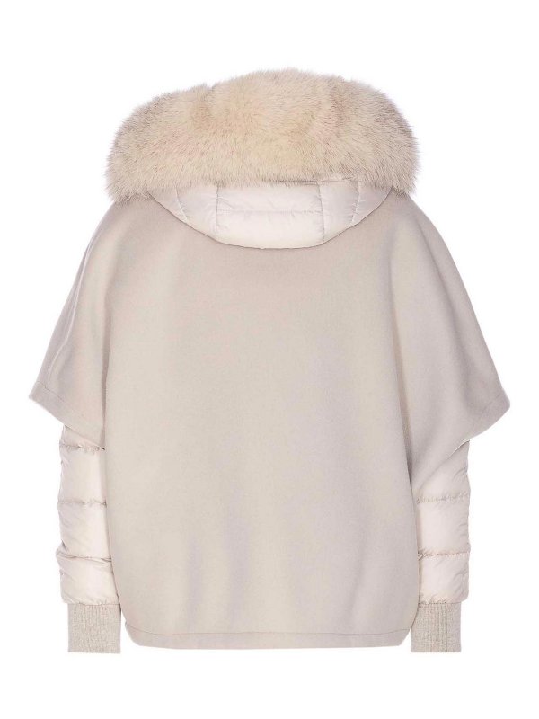 MOORER: padded jackets online - Marmo Pegaso Down Jacket