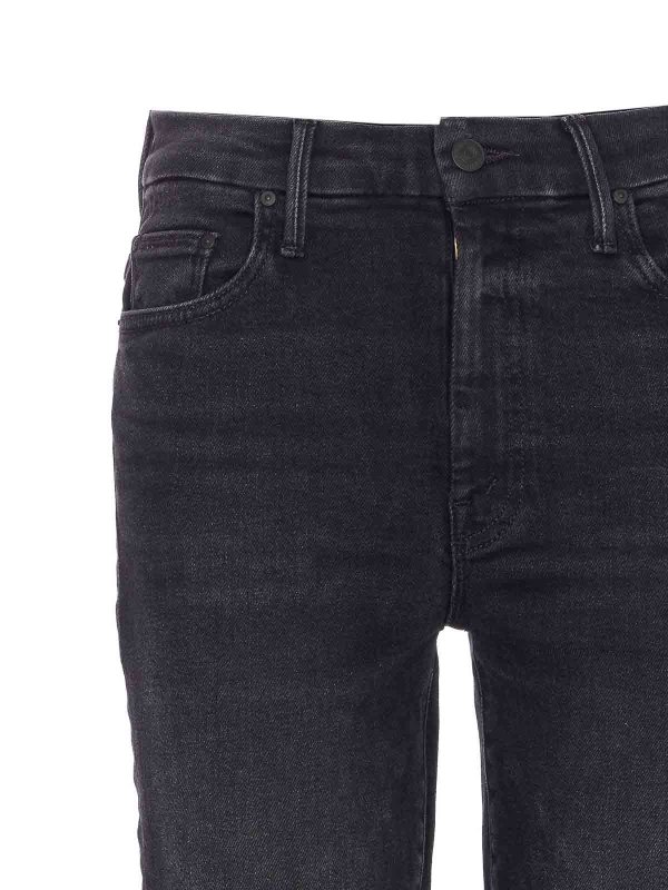 Black High Waisted Looker Jeans shop online: MOTHER