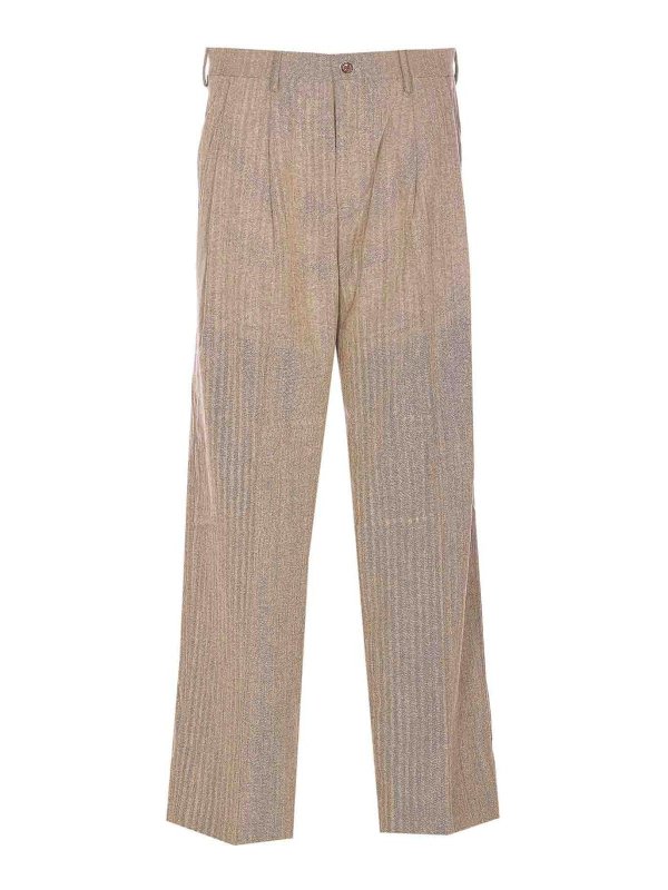 NN.07: Pantalons casual - Pantalons Décontractés - Beige