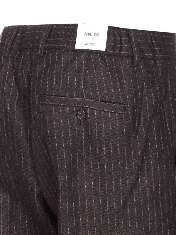 The Best Shops NN.07: Pantalons casual - Pantalons Décontractés - Marron