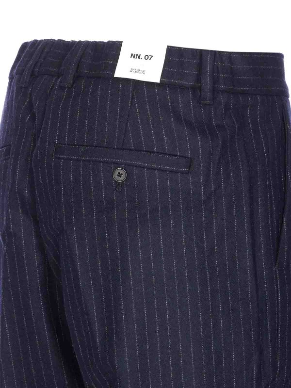 The Best Shops NN.07: Pantalons casual - Pantalons Décontractés - Bleu