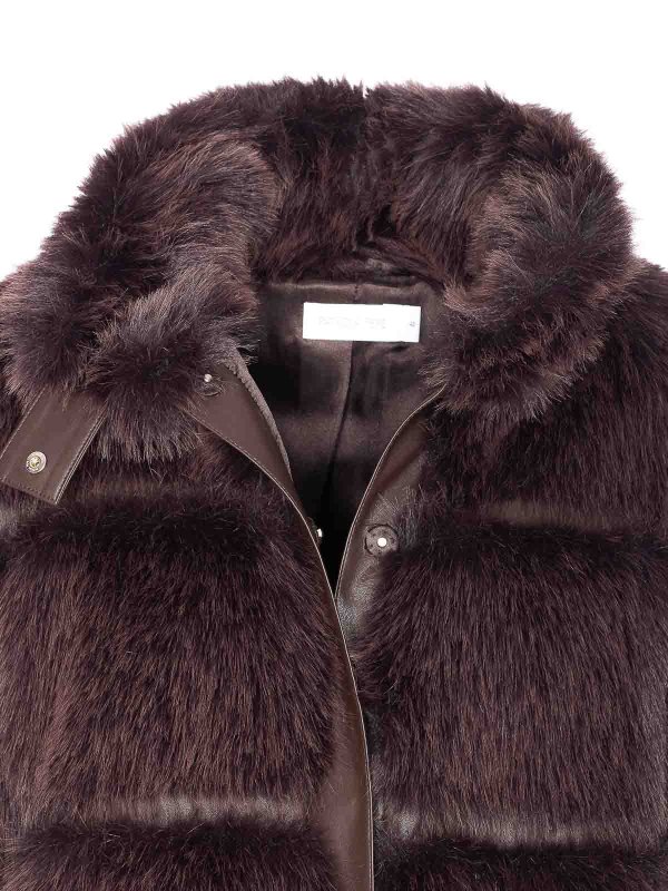 Giacca in pelliccia sintetica shop online: PATRIZIA PEPE