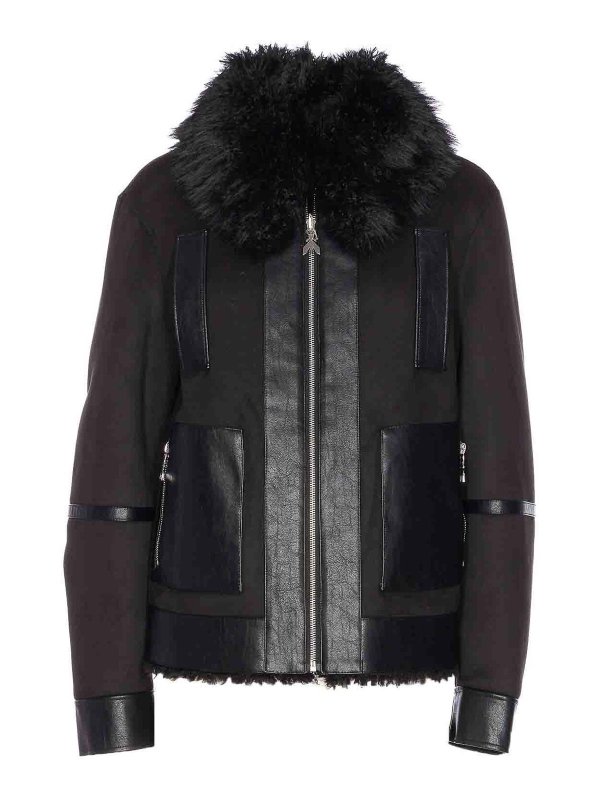PATRIZIA PEPE: Fur & Shearling Coats - Reversible Jacket