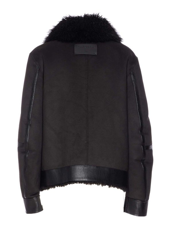 PATRIZIA PEPE: Fur & Shearling Coats online - Reversible Jacket