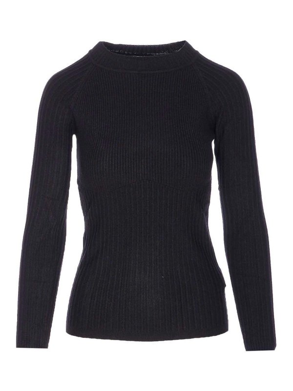 PATRIZIA PEPE: crew necks - Long Sleeves Top