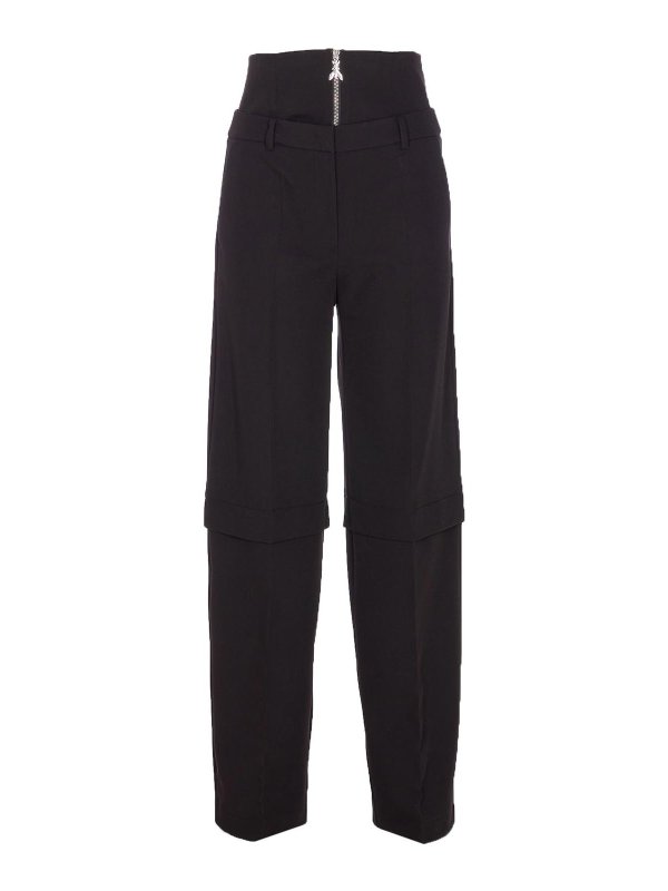 PATRIZIA PEPE: Pantalons casual - Pantalons Décontractés - Noir