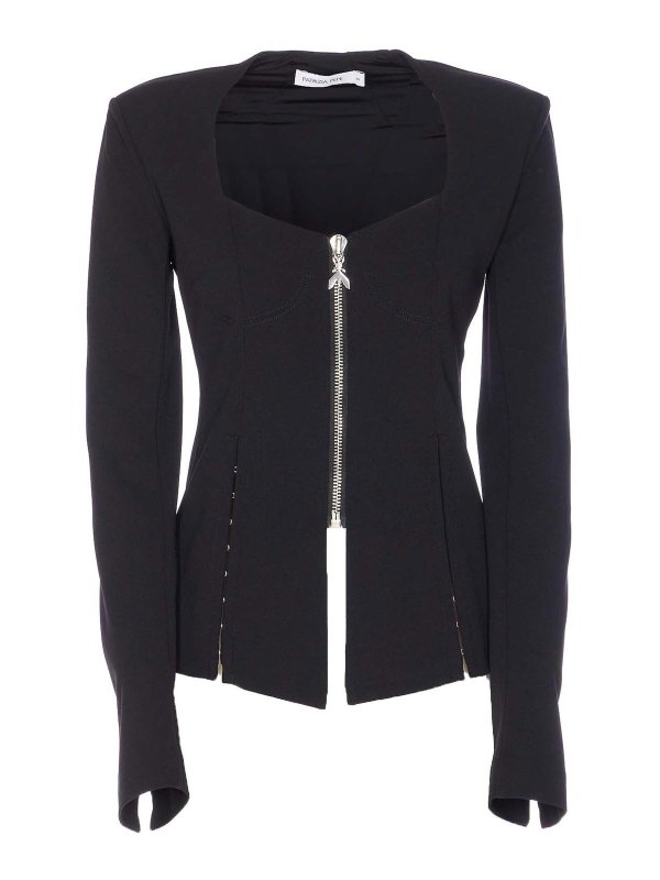 PATRIZIA PEPE: Casualjacken - Casualjacke - Schwarz