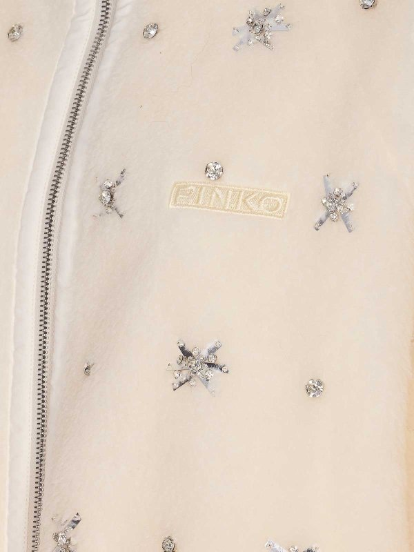 The Best Shops Pinko: Chaquetas Bomber - Chaqueta Bomber - Blanco