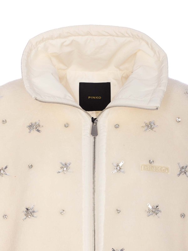 Chaqueta Bomber - Blanco shop online: Pinko