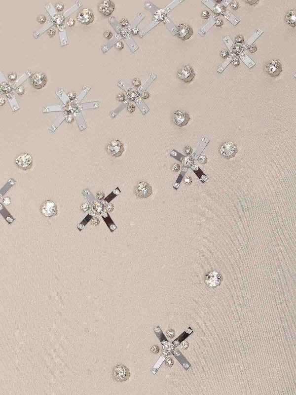 The Best Shops Pinko: crew necks - Beige Bibiana Sweatshirt