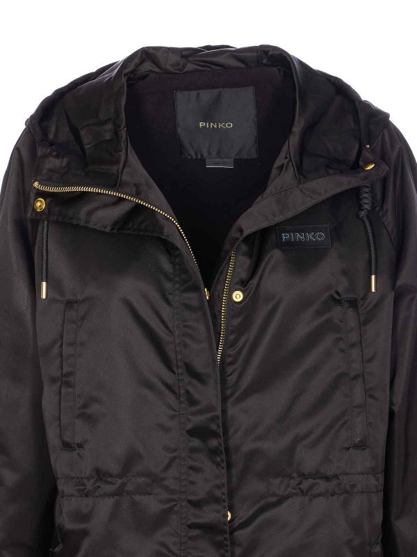 Parka - Noir shop online: Pinko