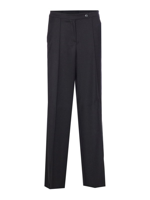 Pinko: casual trousers - Black Placida Pants