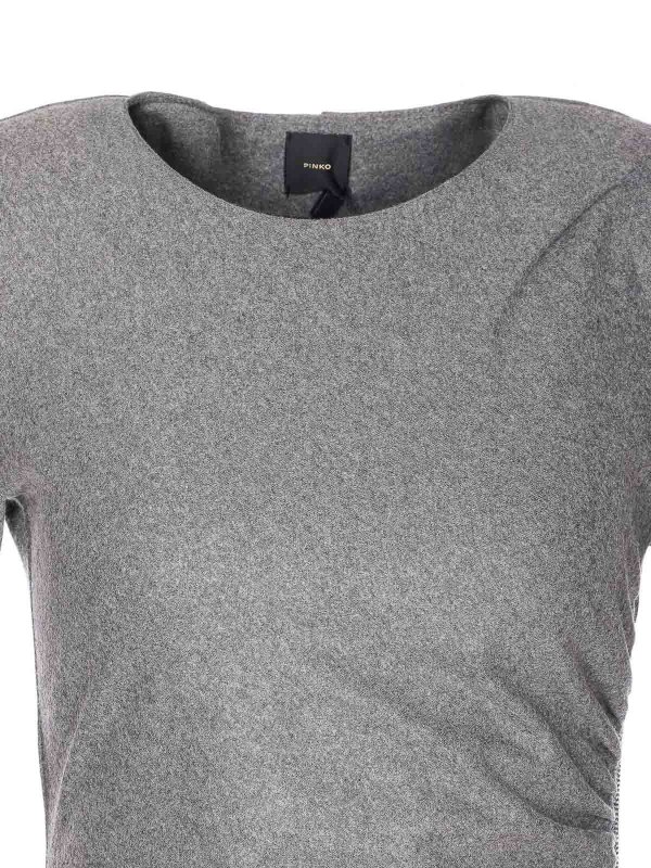Grey Almundena Dress shop online: Pinko