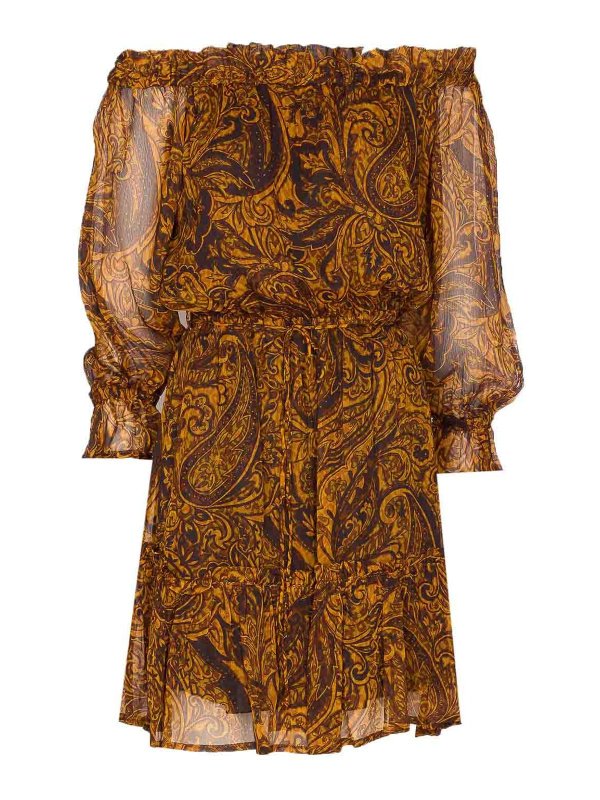 Pinko: Robes courtes - Robe Courte - Orange