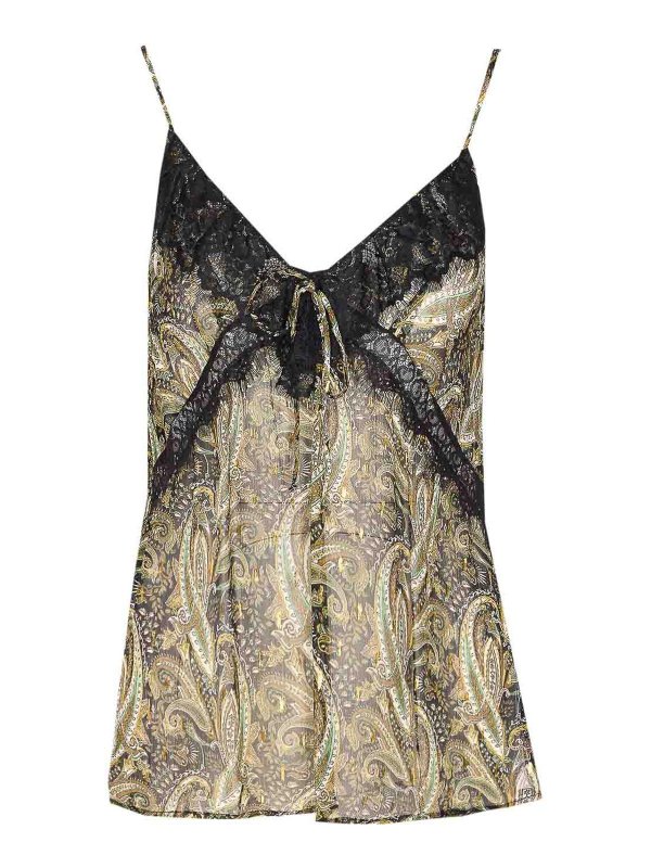 Pinko: Tops & Débardeurs - Top - Vert