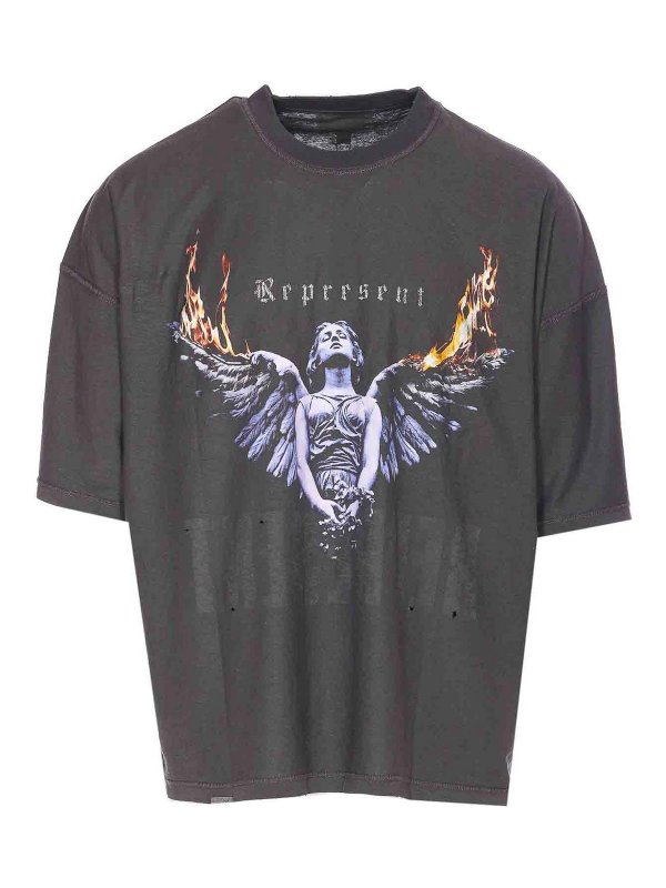 The Best Shops REPRESENT: T-shirts - T-Shirt - Gris