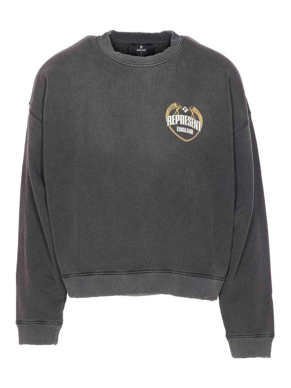 REPRESENT: クルーネック - クルーネック - グレー