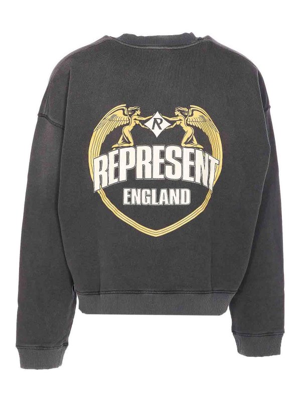 REPRESENT: クルーネック online - クルーネック - グレー