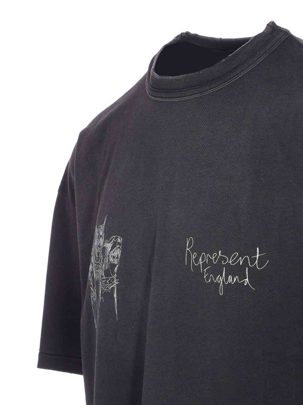 The Best Shops REPRESENT: Suéteres con cuello pico - Suéter Cuello Redondo - Negro