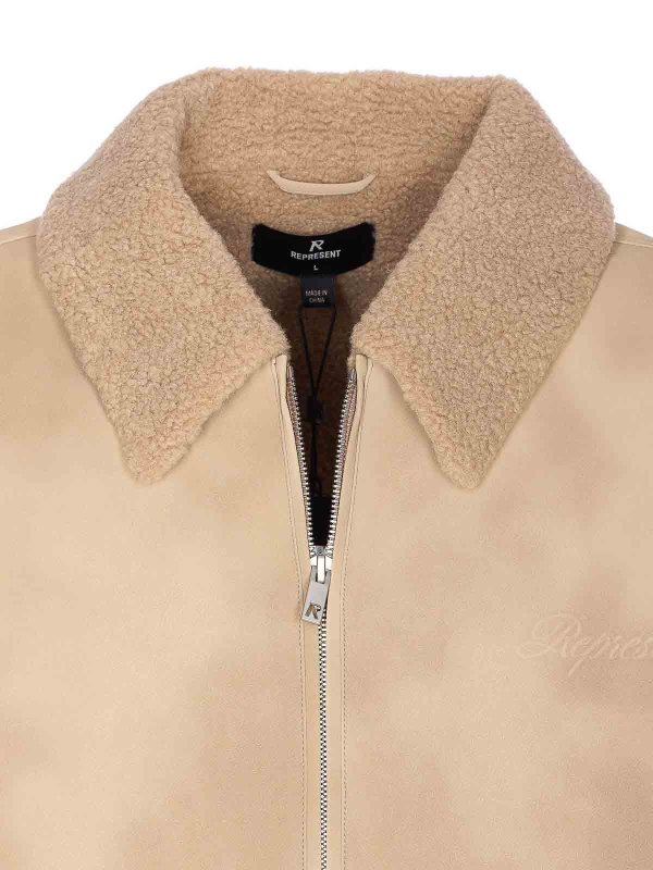 Giacca in shearling shop online: REPRESENT