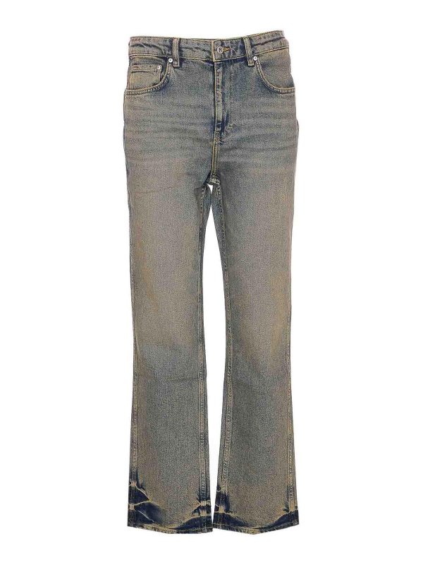 REPRESENT: jeans a zampa - Jeans in denim R1
