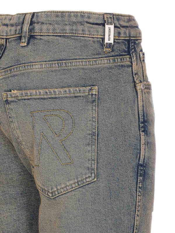 The Best Shops REPRESENT: jeans a zampa - Jeans in denim R1