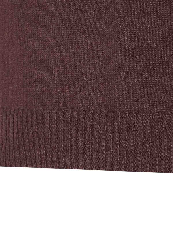 The Best Shops SEVEN GAUGE: crew necks - Brown Sweater