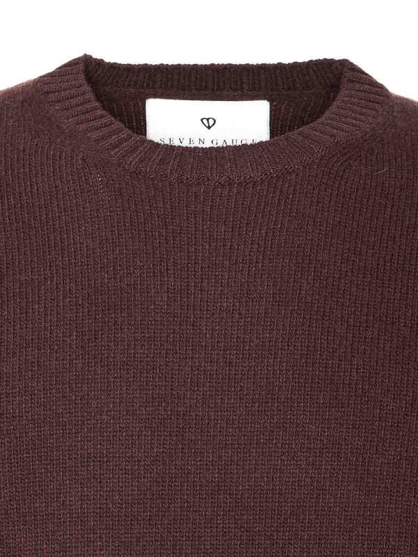 Brown Sweater shop online: SEVEN GAUGE