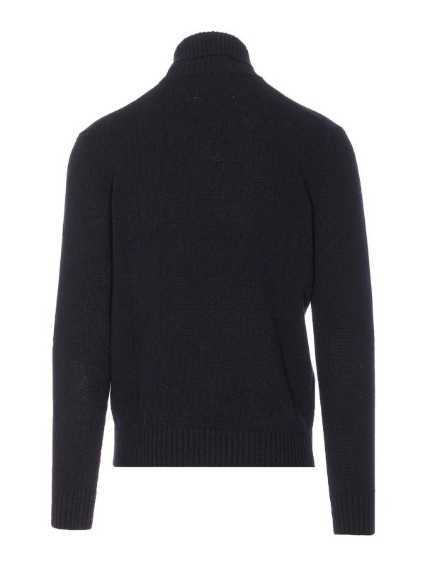 SEVEN GAUGE: Col roulé & Col polo online - Pull Col Roulé - Noir