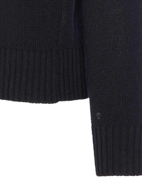 The Best Shops SEVEN GAUGE: Col roulé & Col polo - Pull Col Roulé - Noir