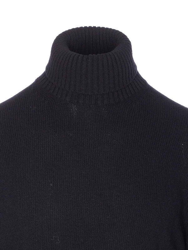 Pull Col Roulé - Noir shop online: SEVEN GAUGE