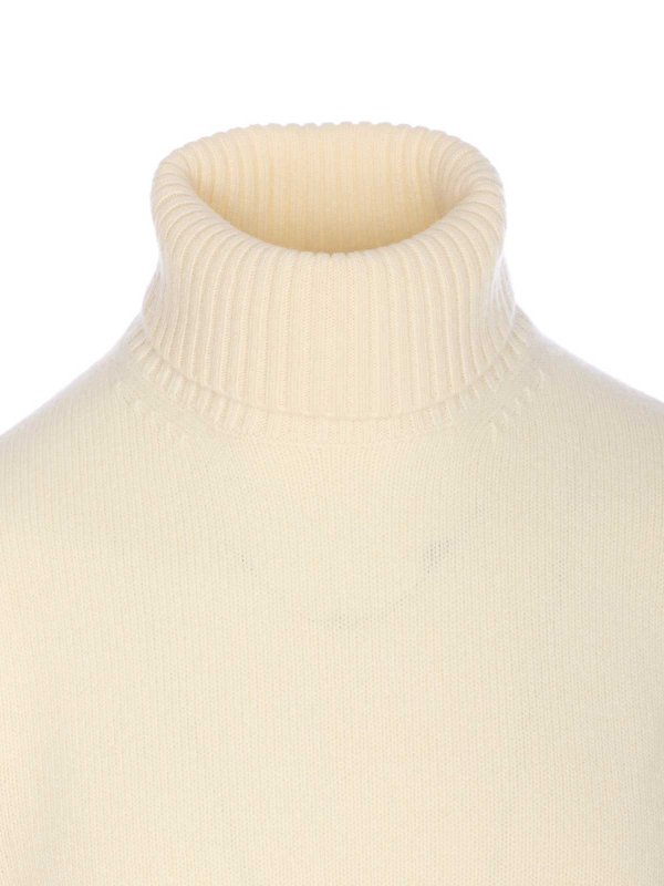 Suéter Con Cuello Alto - Blanco shop online: SEVEN GAUGE
