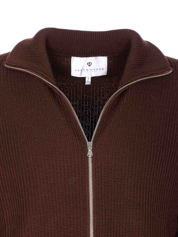 Cárdigan - Marrón shop online: SEVEN GAUGE