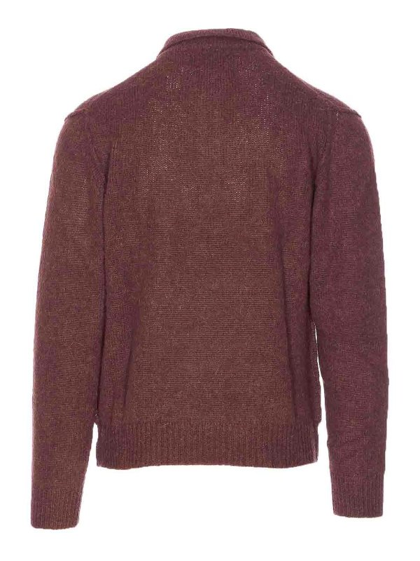 SEVEN GAUGE: Cuellos altos y polos online - Suéter Con Cuello Alto - Marrón