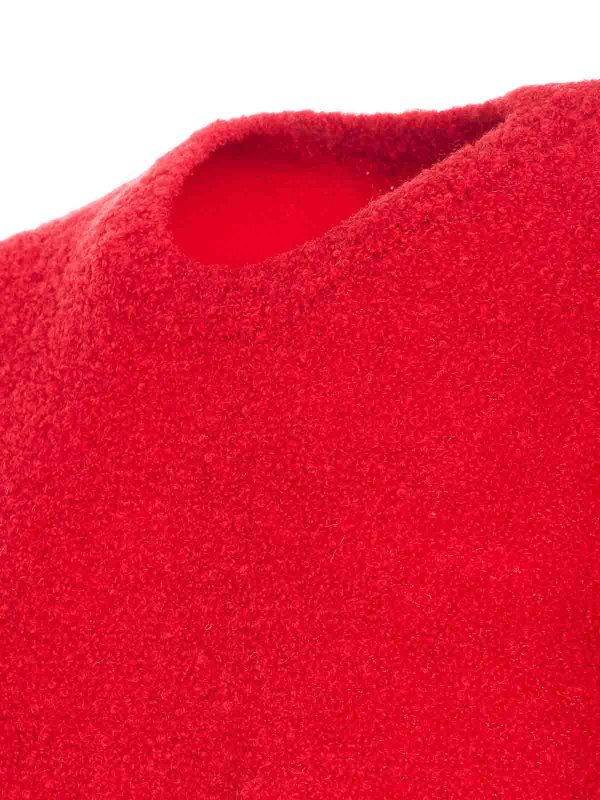 The Best Shops SEVEN GAUGE: クルーネック - クルーネック - 赤