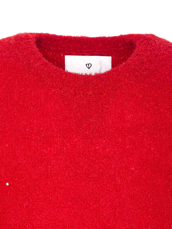 クルーネック - 赤 shop online: SEVEN GAUGE