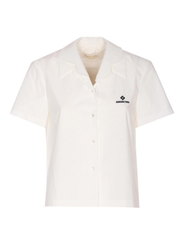 SHUSHU TONG: Chemises - Chemise - Blanc