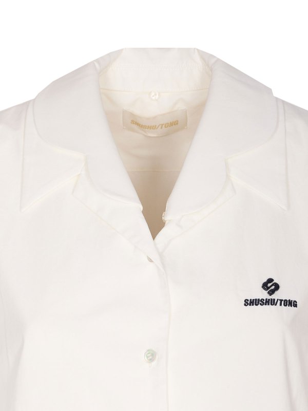 Chemise - Blanc shop online: SHUSHU TONG