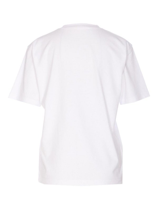 SHUSHU TONG: crew necks online - Hand Sewn Flower T-Shirt