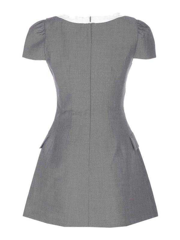 SHUSHU TONG: cocktail dresses online - Scalloped Dress