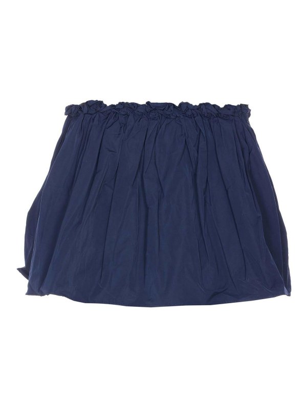 SHUSHU TONG: pantaloni shorts - Pantaloncini floreali cuciti a mano